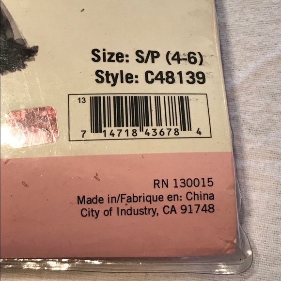 Enchanted Costumes Little Zebra 3 Piece Set - Size S/P (4-6) #C48139 NEW - Picture 5 of 5